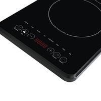 Cuisinière à induction solaire DC 24V-48V MZD 2025 avec commande tactile, cuisinière à induction solaire avec 2 types de prises à Dubaï