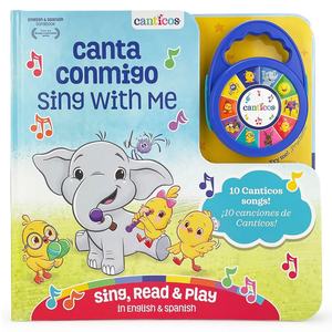 Canta Conmigo, Libro de Sonidos en Inglés y Español para Niños, para Aprender Canciones Clásicas Infantiles - Product Image 1