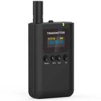 Système de guide touristique sans fil haute puissance 2,4 G 999CH 3000 mAh de haute qualité, noir, applicabilité mondiale