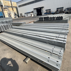 耐久性鋼金属建設用交通障壁耐候性3ビームガードレール高交通道路過酷条件 - Product Image 5