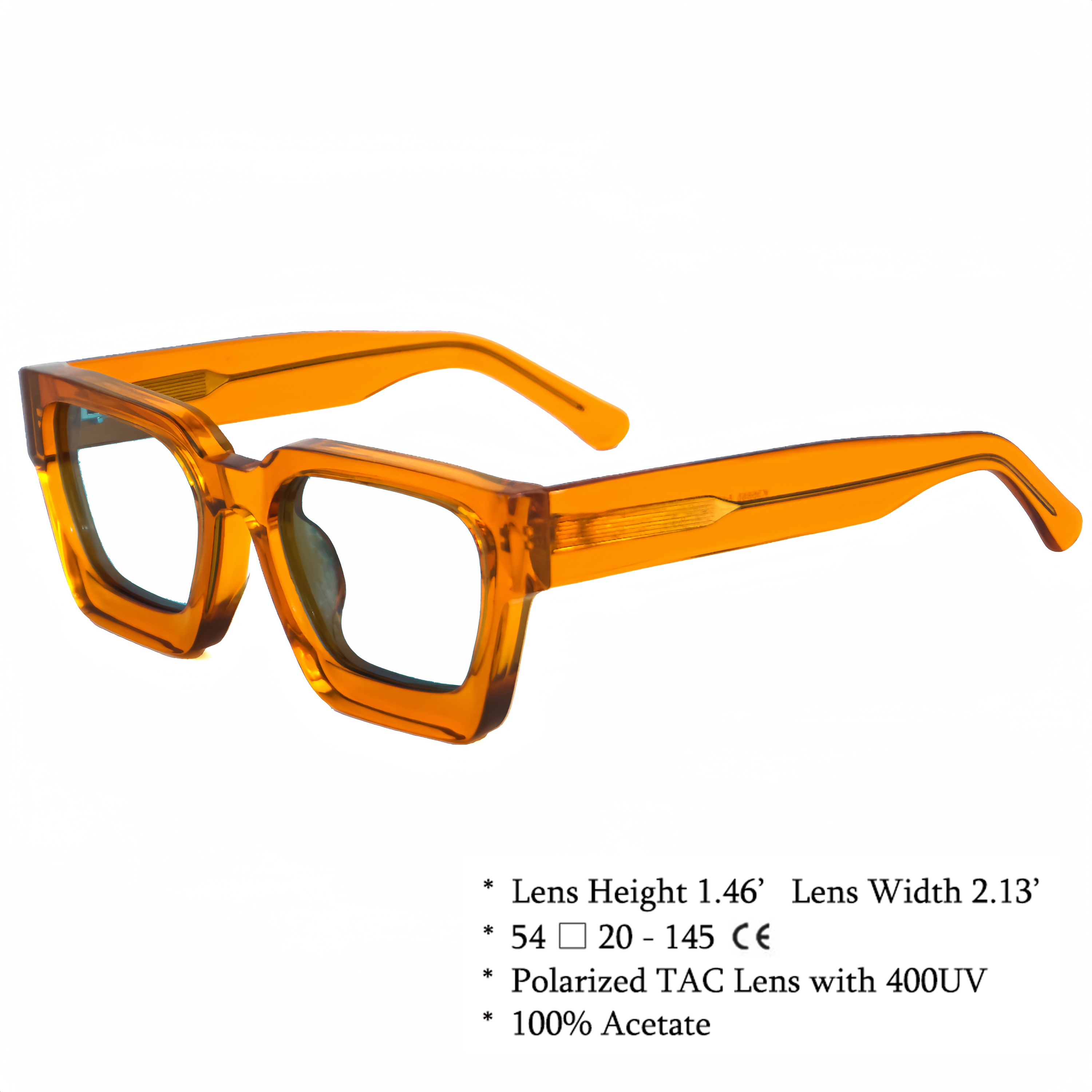 K36885-C42 Marco naranja transparente