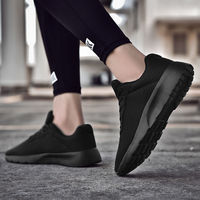 2022 nouvelle mode respirant léger hommes femmes amoureux grande taille 45,46,47 taille noir chaussures baskets formateurs