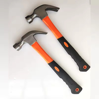 Marteau à griffes en acier à long manche multifonction personnalisable OEM avec revêtement en caoutchouc antidérapant