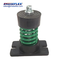 Isolateurs en caoutchouc pour générateur de vibrations et bruit actif haute pression, pour tuyaux de 12mm à 50mm, taille 25mm, surface galvanisée, pour CVC, forgés, ISO9001