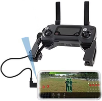 Kabel USB mikro Tipe C 30cm 90 °, kabel OTG untuk DJI Spark Mavic Pro untuk ponsel Android