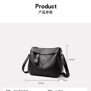 Bolso de Mano de Cuero PU Personalizado de Diseño Nuevo y Moderno para Mujer, Bolso Bandolera, Bolso de Lujo para Damas - Product Image 6
