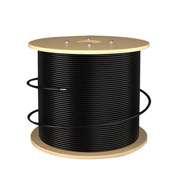Factory Price FTTH Black 4 Core Single Mode 1km 2km 3km Optical Fiber Cable 1 Core Outdoor Internet Fiber Optic Cable