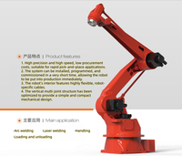 Robot Industrial Eficiente de 4 Ejes, Carga Útil de 25 kg, Alcance de 1769 mm, para Estampado y Paletización, con Certificación CE