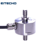 Sensor de fuerza de compresión y tensión de microcelda de carga de acero inoxidable con capacidad de 0-1000 kg para básculas de tolva y grúas