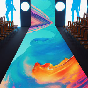 पी 3 इनडोर वाणिज्यिक नेतृत्व रोलिंग फ्लोर पैनल इंटरटेक्टिव फ्लोर टाइल्स की अगुवाई स्क्रीन - Product Image 1