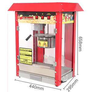 Máquina de Palomitas Eléctrica Comercial de 1300W, con Olla de 8-10 oz, para Mostrador, Produce 50 Tazas/Lote, Control de 3 Interruptores, Estilo Cine - Product Image 2