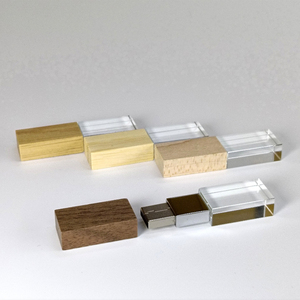 Tinh thể bằng gỗ USB Flash Drive U đĩa <span class=keywords><strong>Memory</strong></span> Stick <span class=keywords><strong>4GB</strong></span> 8GB 16GB 32GB 64GB món quà cưới Pendrive - Product Image 6