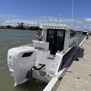 <span class=keywords><strong>Precio</strong></span> al por mayor Gospel 30ft Sport Yacht <span class=keywords><strong>de</strong></span> China Aluminio Outboard Motor Cabin Boats - Product Image 3