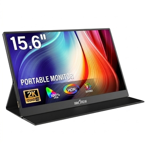 Moniteur portable tactile QHD 1440P de 15,6 pouces, 60 Hz, HDR, écran mat, luminosité 250 nits, pour ordinateur portable de bureau professionnel - Product Image 1