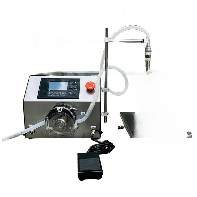 liquid super glue filling machine Filling error: <1% bottle oil liquid filler or can filling machine