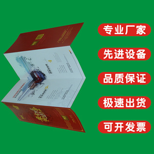 Brochure Radiance GY-0527 128g-350g, impression quadricolore, estampage à chaud or et argent, design personnalisable - Product Image 1