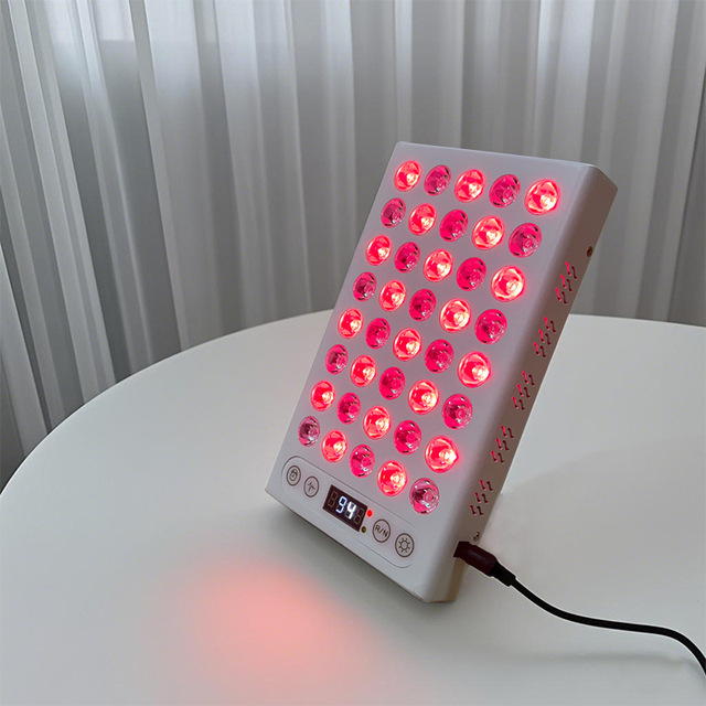 KingBrite Grow Handheld Red Light Therapy Panel with Timing/Pulse Included for Body Skin Care Infrared Therapy Red Light