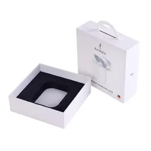Caixas de embalagem personalizadas de air pods tws, caixa de fone de ouvido de china fabricante