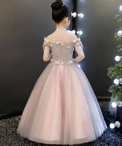 Robe de fête pour filles à manches courtes et longues 2019, robe de danse, robe de mariage, robe de fête pour enfants, robe de fête pour le 7e anniversaire des filles - Product Image 6