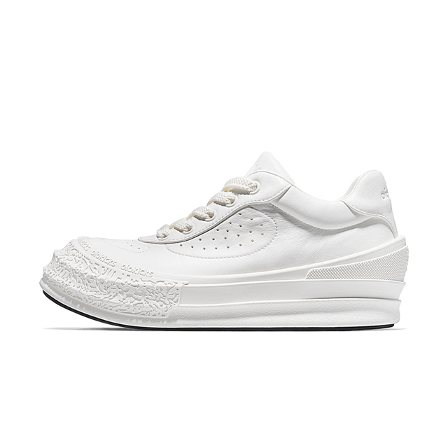 New Arrival High Quality Unisex Sport Shoes Chunky Sneakers Thick Sole Breathable Comfortable Genuine Leather Casual Shoes