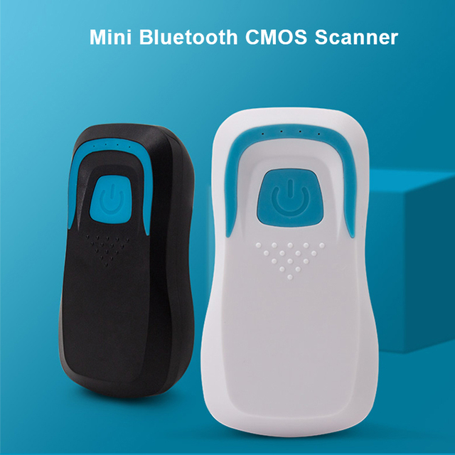 JINGXIN Mini Portable Barcode Reader Blue Tooth 2.4G IC ID Card 1D 2D Screen Code Scanner