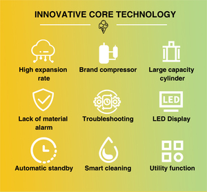 Thương mại mềm phục vụ <span class=keywords><strong>Ice</strong></span> <span class=keywords><strong>Cream</strong></span> <span class=keywords><strong>Maker</strong></span> 220V 22-32l/h với precooling đôi máy nén truy cập Top <span class=keywords><strong>Ice</strong></span> <span class=keywords><strong>Cream</strong></span> máy - Product Image 5