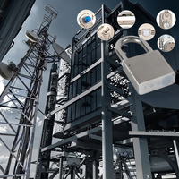 Pour les cadenas industriels Bluetooth avec gestion des clés principales pour les portes en laiton en verre aluminium bois acier stockage de données en nuage