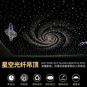 Starry Sky <b>Ceiling</b> Fiber Optic <b>Lights</b> 0.8mm Led Water Resistant For Home Living Room Bedroom Theater <b>Bar</b> Restaurant - Product Image 5
