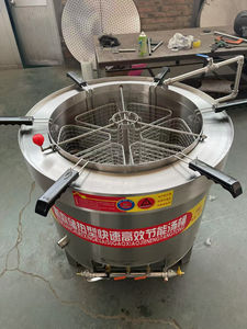 Estufa giratoria para hervir bolas <span class=keywords><strong>de</strong></span> masa hervida <span class=keywords><strong>y</strong></span> fideos con maquinaria <span class=keywords><strong>de</strong></span> procesamiento <span class=keywords><strong>de</strong></span> alimentos <span class=keywords><strong>de</strong></span> 6/8 cestas - Product Image 3