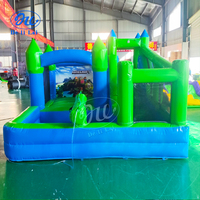 Château gonflable pour enfants, petit toboggan aquatique pour enfants, petit château de piscine pour enfants, château pour la maison