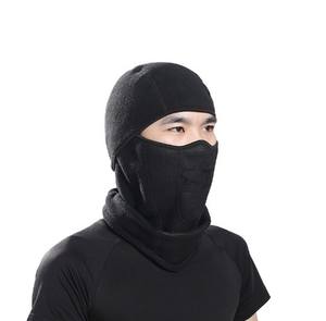 Pasamontañas HC07, Bufanda de Esquí, Gorro de Invierno, Protección Contra el Viento, Mangas para la Cara, para Hombres y Mujeres, Protección Contra el Frío y Aislamiento Térmico, Color Negro - Product Image 2