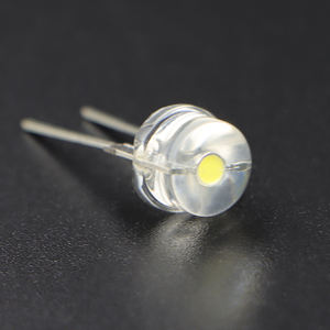 8 मिमी पुआल हैड डिड हाई उज्ज्वल 8 मिमी 0.5w 0.75w पुआल हैट सफेद लाल नीला पीला - Product Image 2