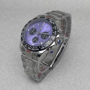 Nuevo Reloj Cronógrafo de Cuarzo para Hombre de 39 mm con Movimiento VK63 y Caja de Acero Sólido - Product Image 6