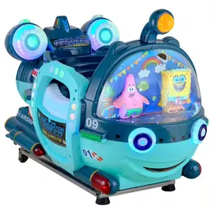 Amusement plastic Animal Paradise kiddie rides eletronic kids swing kiddie rides for children mall