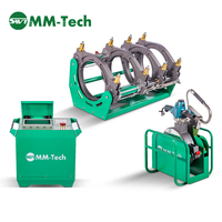 Máquina de Fusión a Tope Automática SWT-V250/90A para Tuberías de HDPE, PP, PVDF de 90-250 mm para la Recolección de Petróleo y Gas
