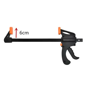 批发尼龙材料手工工具 Pipe Clamp light Duty F Style Clamp for Wood Working