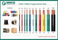 UL-gelistetes ASTM 8 10 12 14 AWG 2,5mm 3,5mm 8mm 600V PVC-Litzenkupferkabel 500ft Rollen Philippinen Hausverdrahtung THHN Gebäudekabel