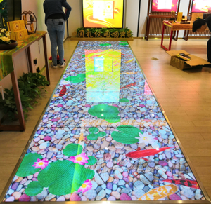 Affichage LED au sol non interactif P2.976 intérieur/extérieur pour les magasins de détail, les centres commerciaux, l'éducation, les métros, utilisation d'affiches numériques - Product Image 5