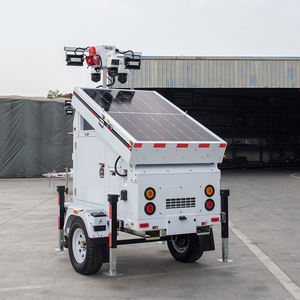 Remolque CCTV independiente alimentar por energia Solar, con Detector de movimiento y lucis de seguridad - Product Image 6