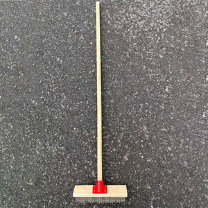 Brosses de <span class=keywords><strong>nettoyage</strong></span> de <span class=keywords><strong>piscine</strong></span> pour carreaux Brosse à <span class=keywords><strong>balai</strong></span> à manche en bois et brosse à récurer en fil métallique pour le <span class=keywords><strong>nettoyage</strong></span> des sols - Product Image 4