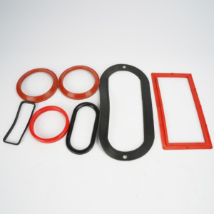 Industrielle OEM Maßgefertigte Geformte Silikon-Gummi-Dichtungskomponenten & Formteile - ROHS-Zertifiziert - Product Image 3