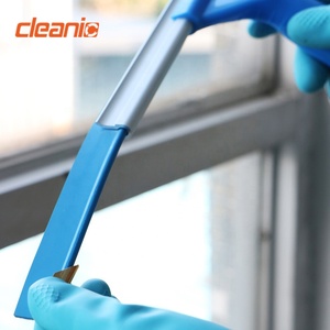 Escurridor de ventana de plástico de mano profesional con limpiador de vidrio Juego de cubo de mango de goma para limpieza de vidrio de ventana - Product Image 5