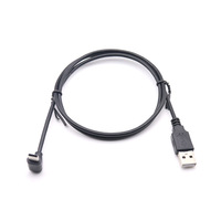 Kabel Data Tipe-C dengan Sudut 90 Derajat, Model Elbow Atas-Bawah, USB 3.1 untuk Pengisian Daya Ponsel