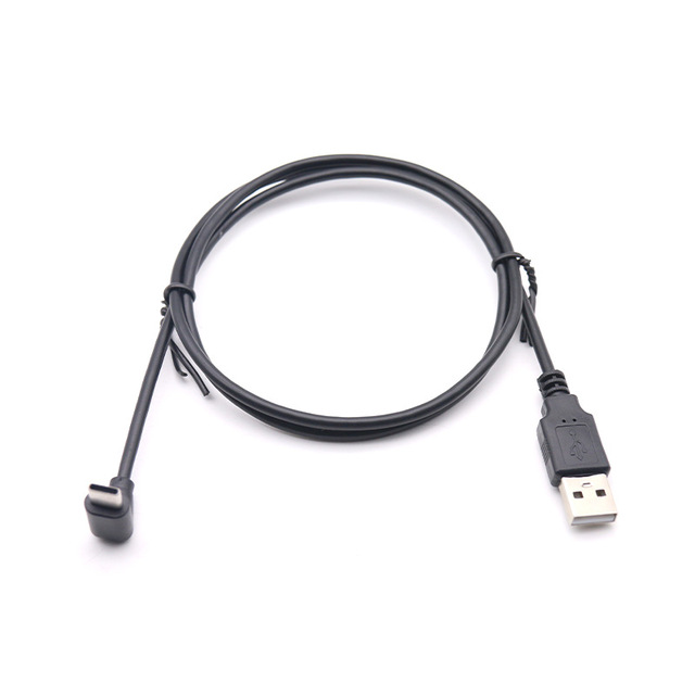 90-degree Right-angle Up-and-down Elbow Type-C Data Cable with USB 31 for Phone Charging
