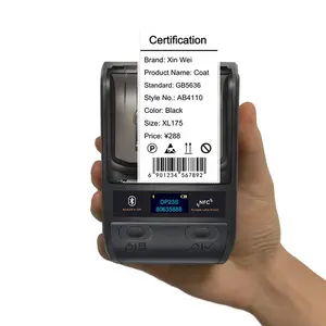 Máy in nhỏ đầy màu sắc Reel Sticker Ink miễn phí Giá xách tay Mini Color Cable Máy in nhãn nhiệt - Product Image 1