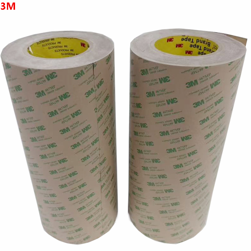0.05mm 3M 467mp Double-Sided Adhesive Transfer Tape 12in X 60Yd Strong Adhesive Tape for 3m 200mp Transparent Double Sided Tape
