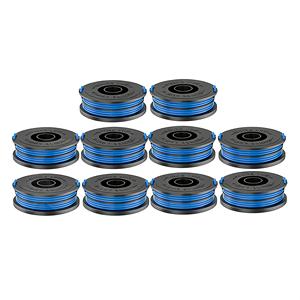 10 แพ็ค RSJA-01 หัวตัดหญ้าแบบม้วน สายไนลอนขนาด 1.6 มม. ยาว 32 ฟุต/10 เมตร สำหรับเครื่องตัดหญ้า Spear & Jackson รุ่น GT450 GT600 N1F-GT-280 450-D S6030ET - Product Image 1