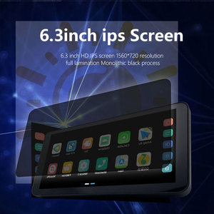 Pantalla de navegación para motocicleta CarPlay Android Auto 6,3 "Pantalla HD actualización OTA brillante IPS TPMS compatible con cualquier <span class=keywords><strong>Moto</strong></span> - Product Image 4
