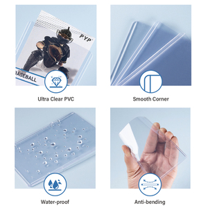Wholesale PVC 35pt 3x4 Top Loader <strong>Card</strong> <strong>Holder</strong> for Trading Baseball TCG Sports <strong>Card</strong> Protector Top Loaders for <strong>Card</strong> - Product Image 3