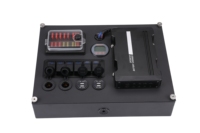 Boîte de distribution de courant direct 12V pour camping-car personnalisée, avec interrupteur et prise USB